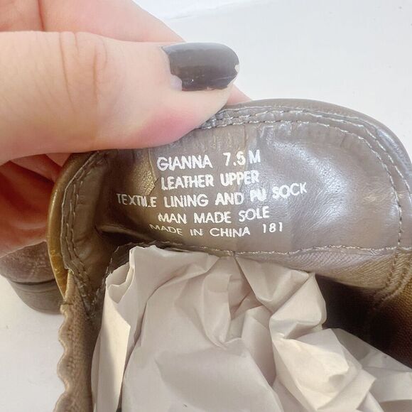 Steve Madden Gianna Taupe Suede Chelsea Ankle Boots Booties Women's Size 7.5 - Picture 5 of 8